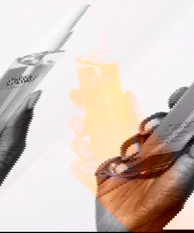 Ouai Rose Hair & Body Oil review | Live That Glow ouai