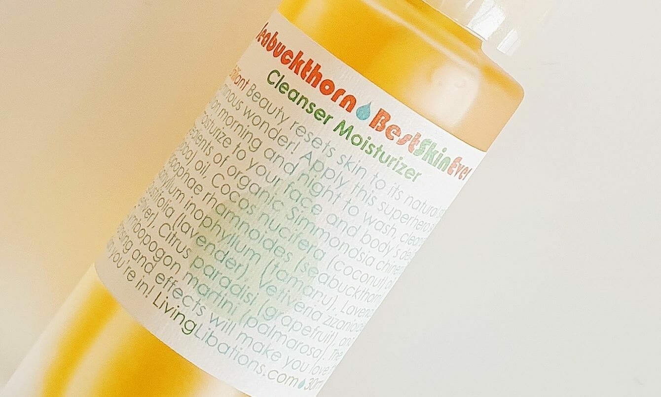 A review of Living Libations' Best Skin Ever Seabuckthorn