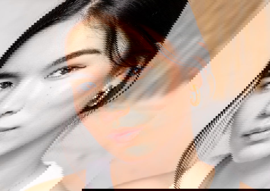 Winged eyeliner tutorial finished look