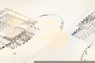 Bottle of retinol face wash showing the benefits of retinol face wash