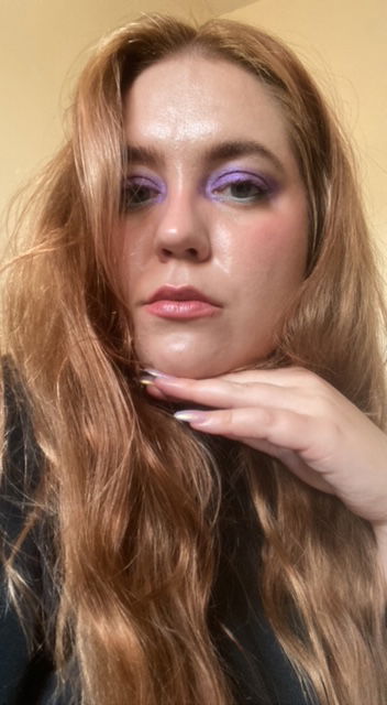 Journalist Annie Walton Doyle after colouring her hair red