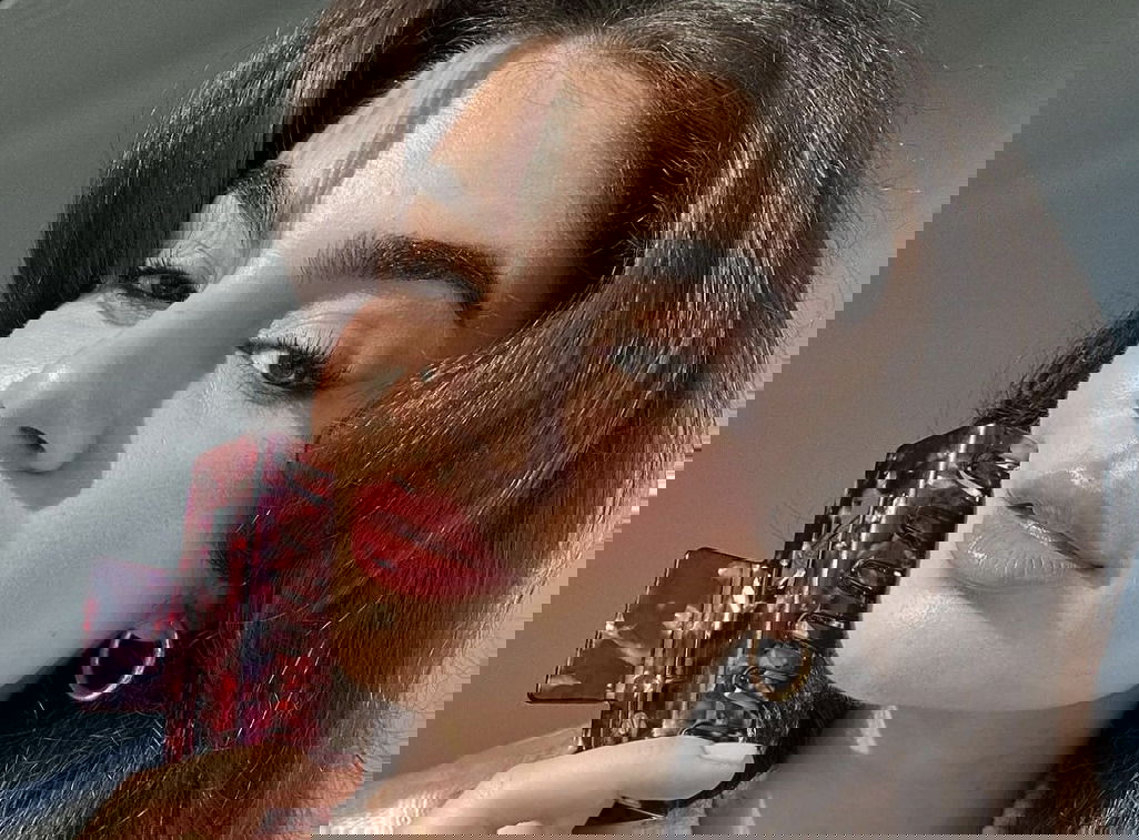 Woman wearing hair clips showing popularity of hair accessories