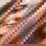 Journalist Annie Walton Doyle after dyeing her hair red