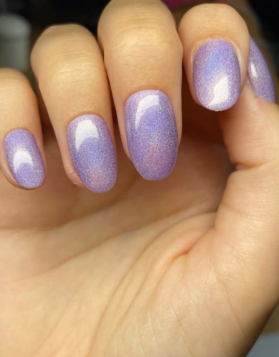 mermaid acrylic nails