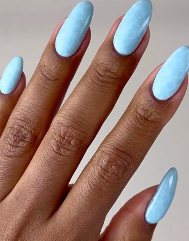 swimming pool summer nails