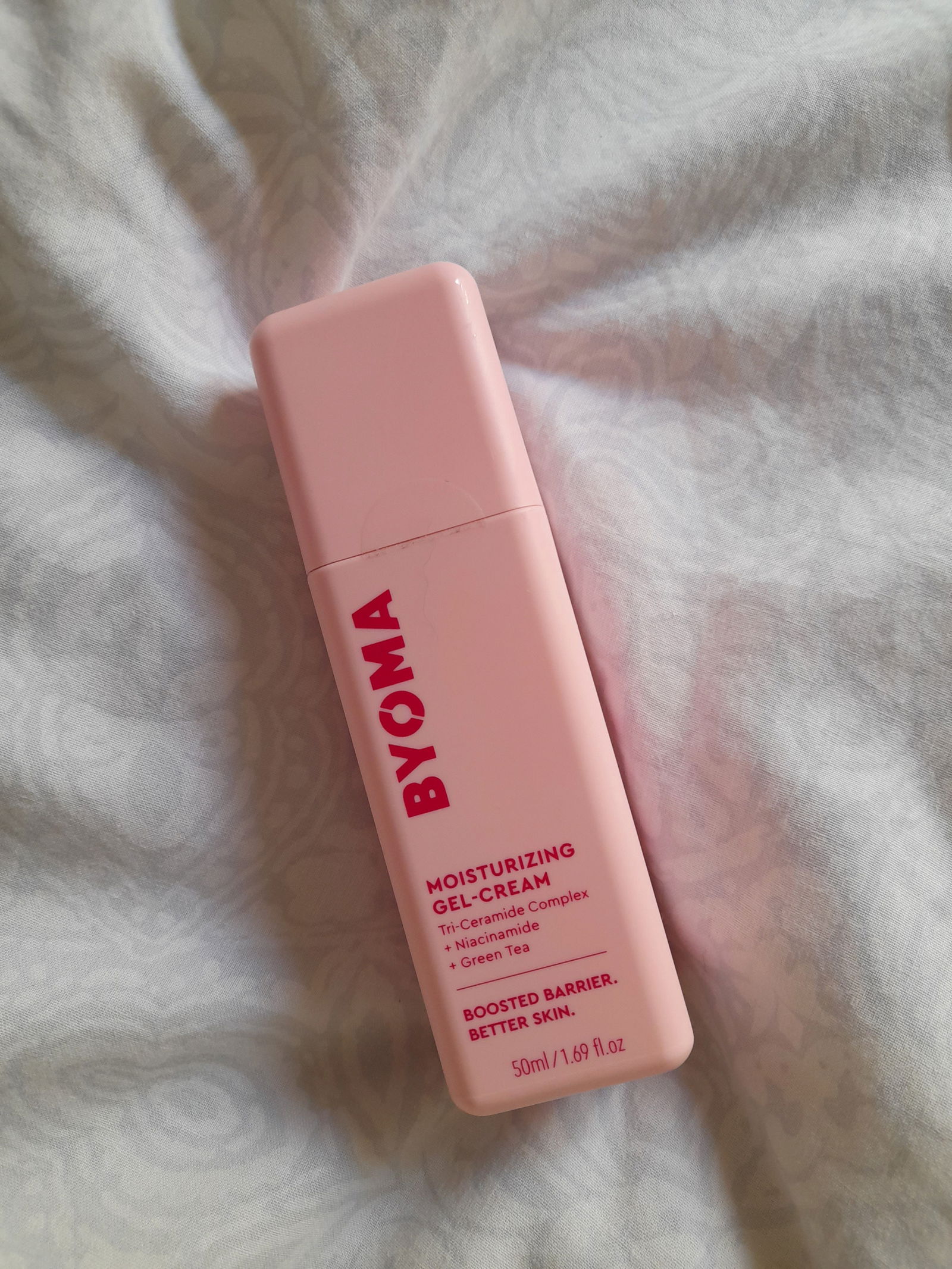 byoma moisturising cream gel review