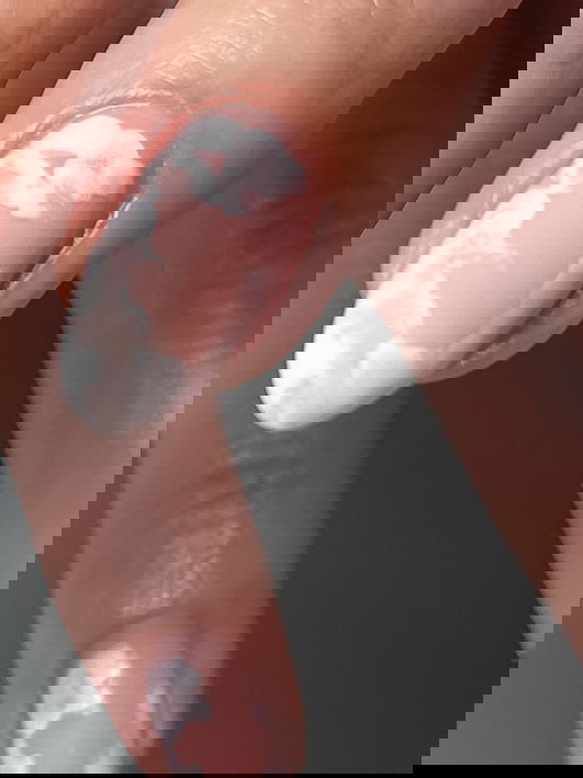 cloud spring nail design