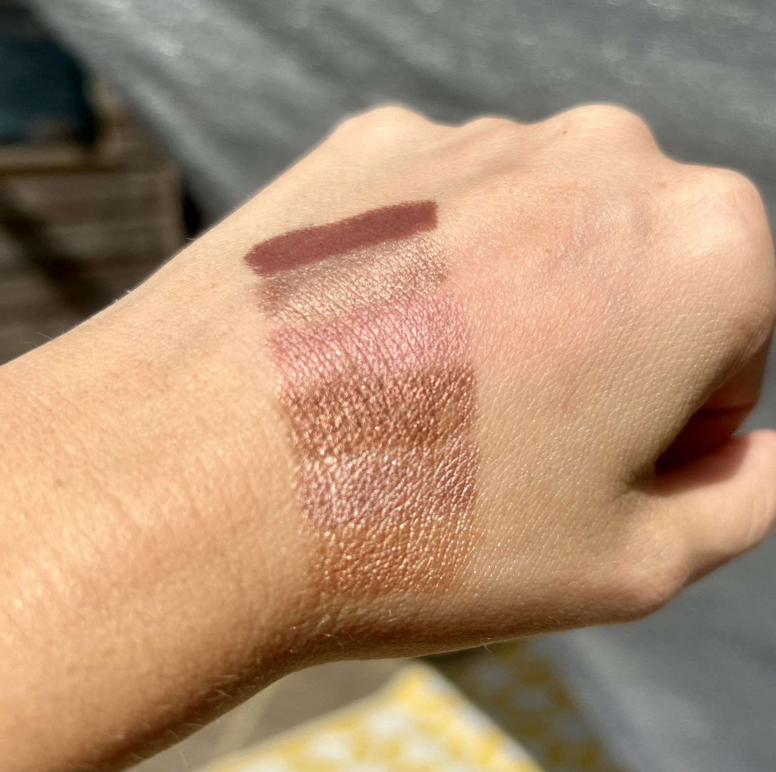 Nude Stix eyeshadow swatch