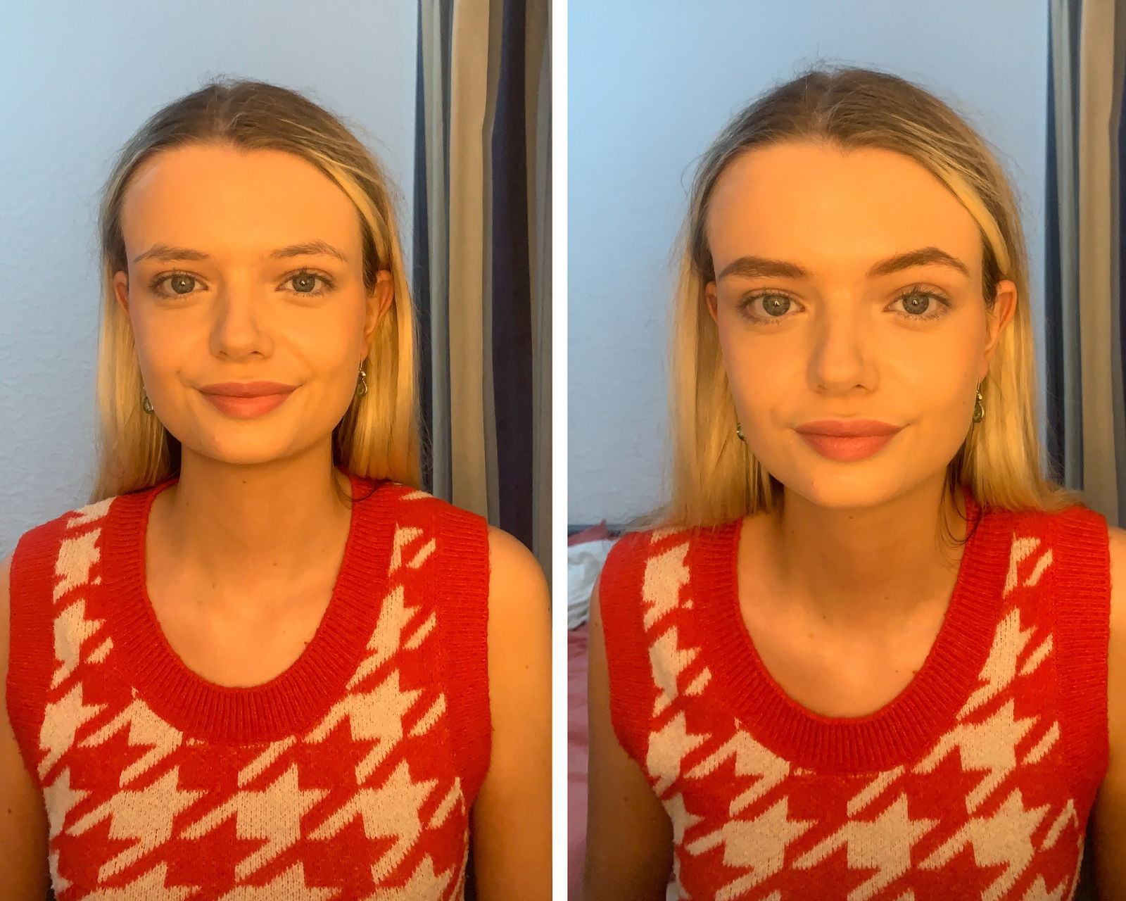 before and after eyebrow pencil