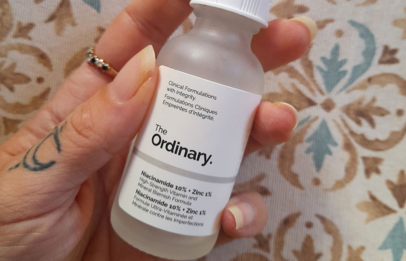 the ordinary niacinamide and zinc serum