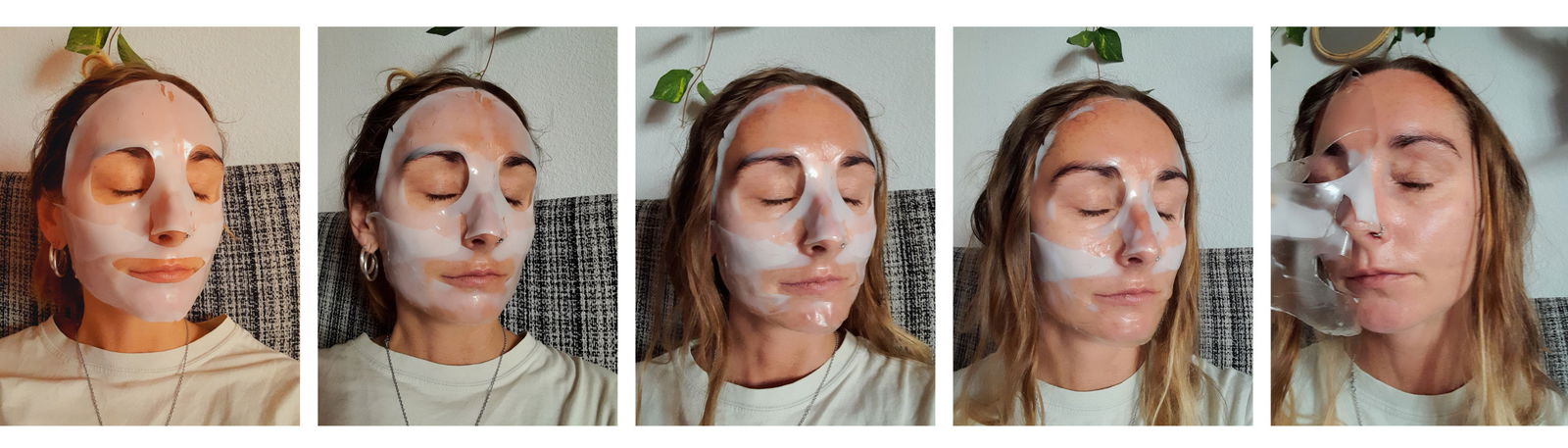 mask progress | Live That Glow biodance mask