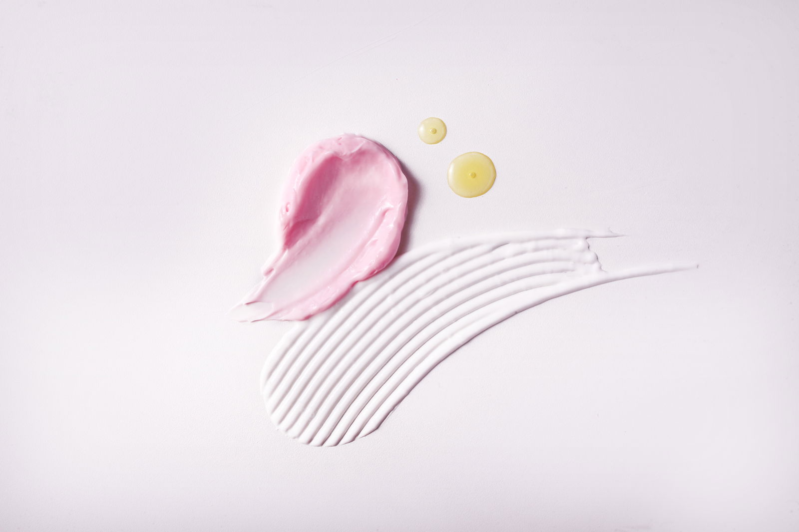 Texture swatches Creamy drop skincare cream product lotion thick fresh smooth smear isolated vector texture stock illustration Realistic cosmetic cream smears | Live That Glow