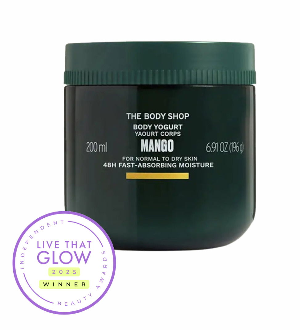 Live That Glow Independent Beauty Awards Standout Body Care Product joint winner