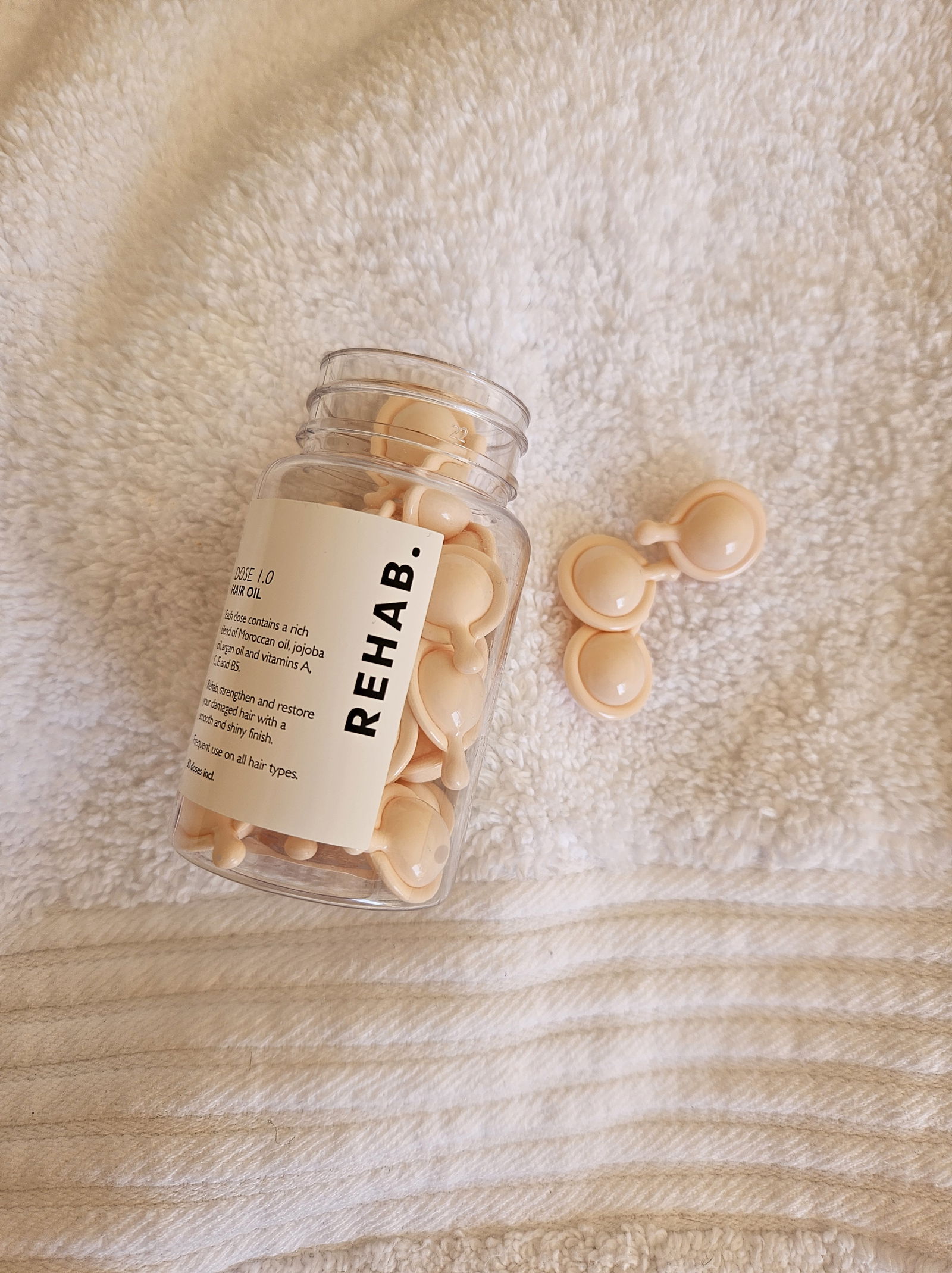 REHAB. Your Hair's Dose 1.0 Hair Oil Capsules