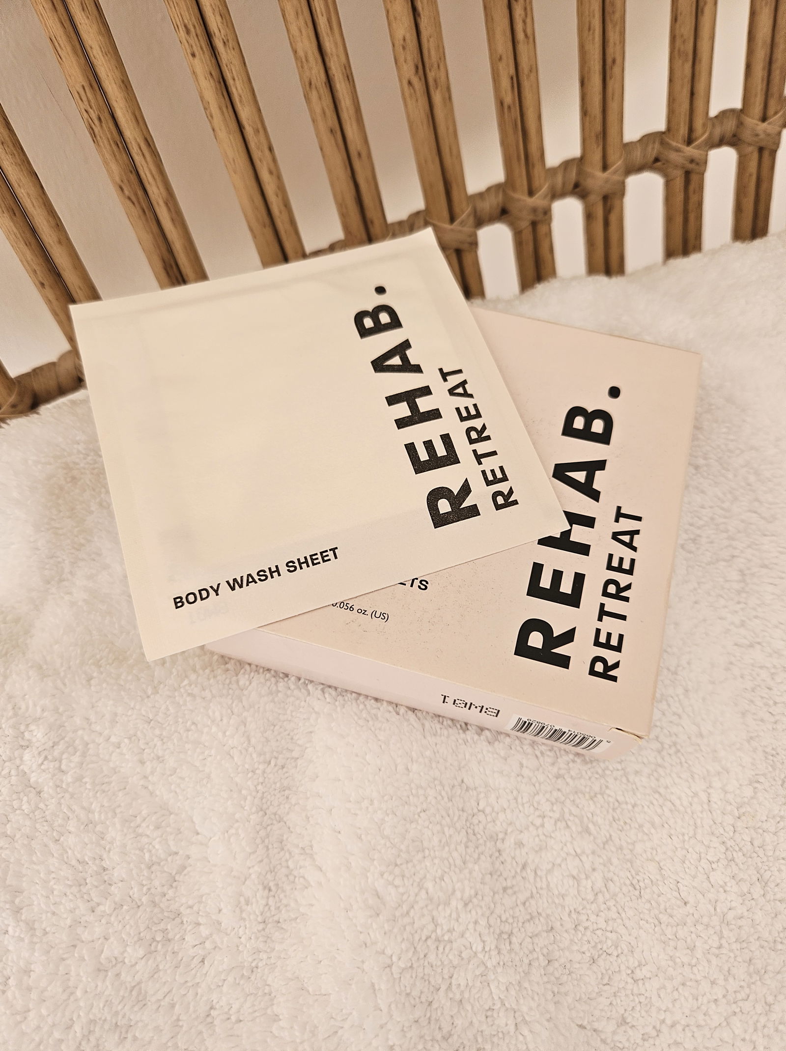 REHAB. Your Hair's Retreat Body Wash Sheets