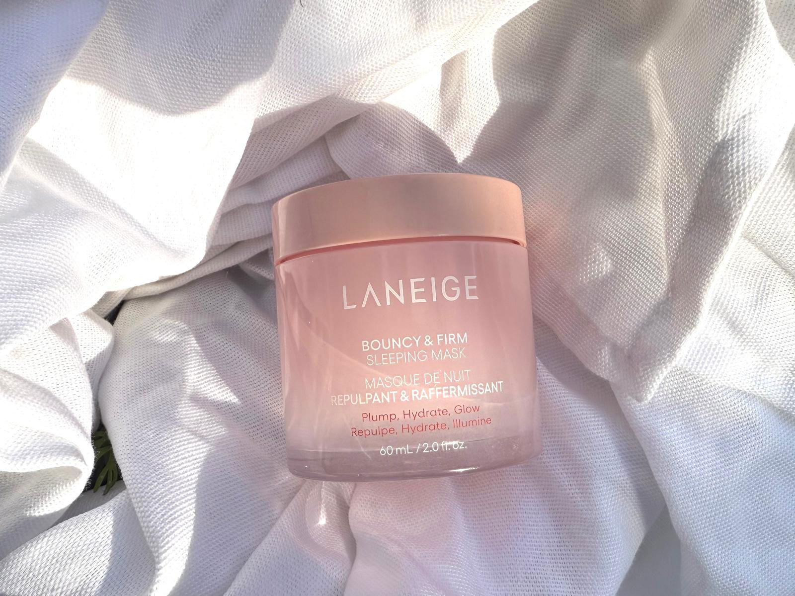 Laneige Bouncy & Firm Sleeping Mask packaging